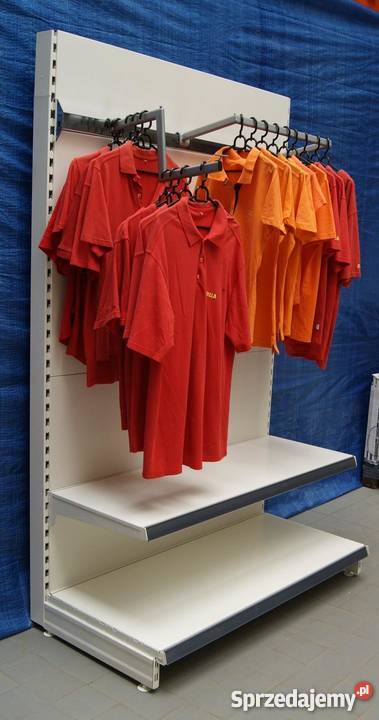 REGAŁY SKLEPOWE METALOWE przyścienne tegometall mazowieckie Ostrołęka