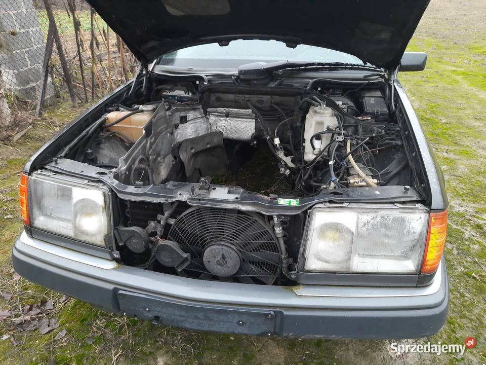 Klimatyzacja Mercedes 124 błotnik wlot turbo Zamość