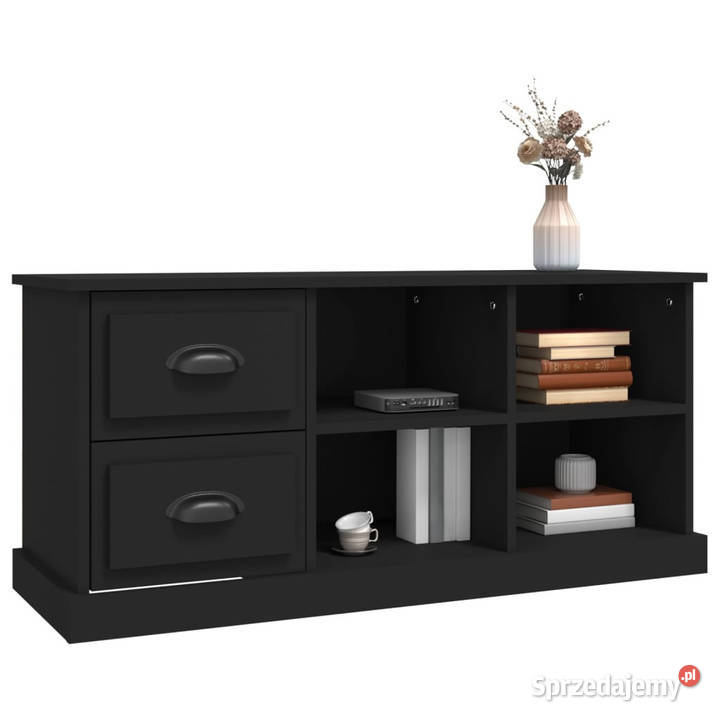 Szafka pod TV czarna 102x355x475 materiał Warszawa sprzedam