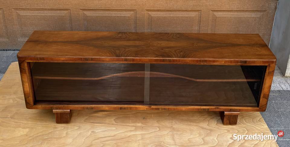 KomodaSzafka RTV Orzech 160 Art Deco Antyk Dom i Ogród mazowieckie Warszawa