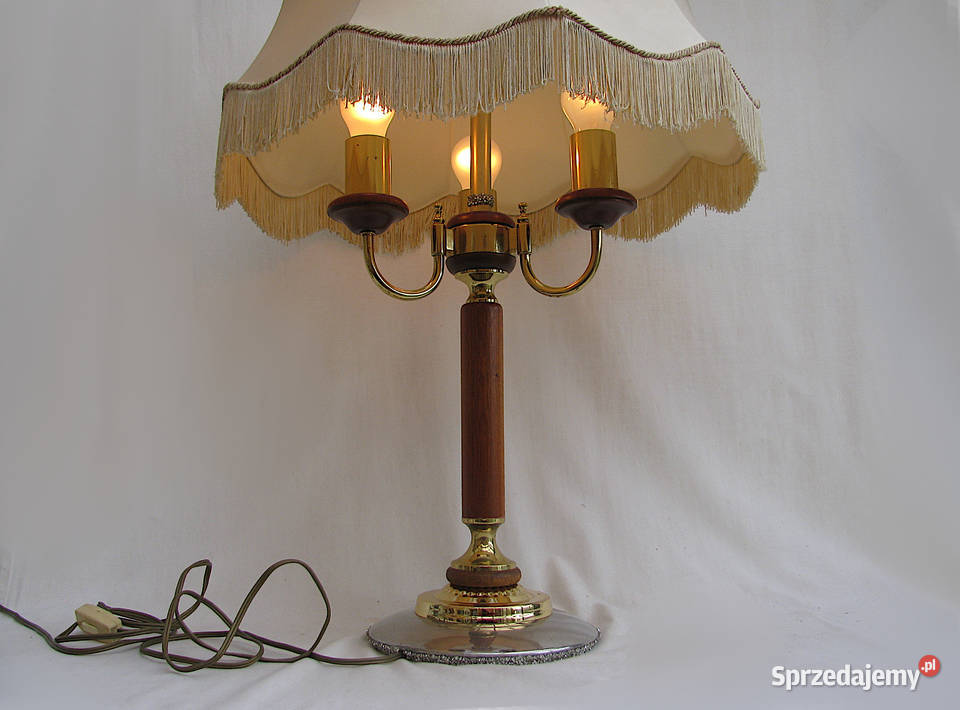 Piękna duża lampa Gabinetowa Szczecinek