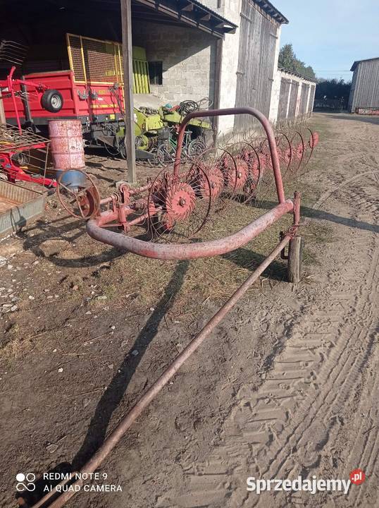 Zgrabiarka gwiazdowa 7 gwiazdowka Maszyny rolnicze Czersk