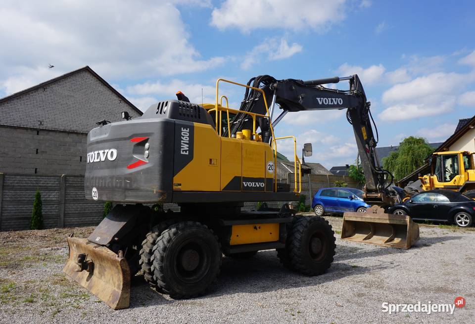 Koparka kołowa Volvo EW 160E 2016 świętokrzyskie Jeziorko