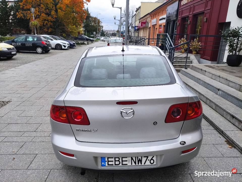 Mazda 3 sedan 16 benzyna gaz LPG do 2034 roku centralny zamek sprzedam
