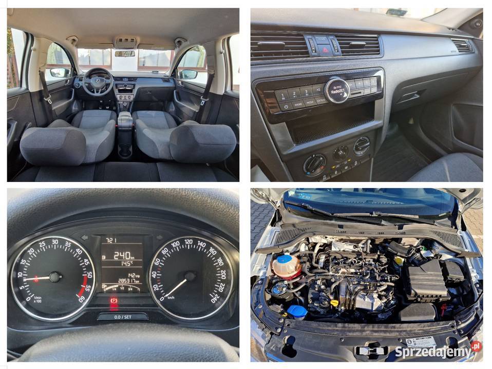 SKODA Rapid 16 TDI Active 115 z salonu stan Jasienica