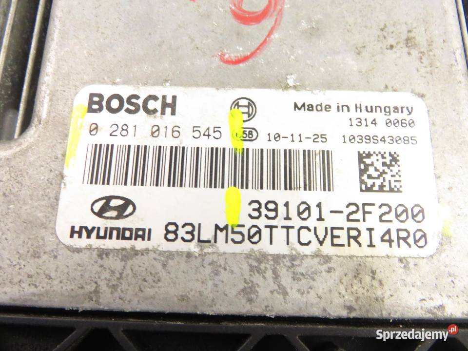 STEROWNIK HYUNDAI ix35 20 CRDi 391012F200 małopolskie sprzedam