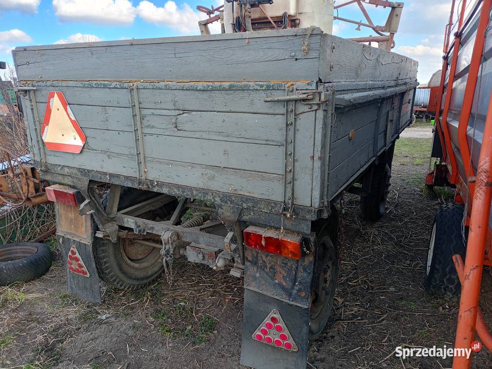 Przyczepa rolnicza wielkopolskie Gostyń