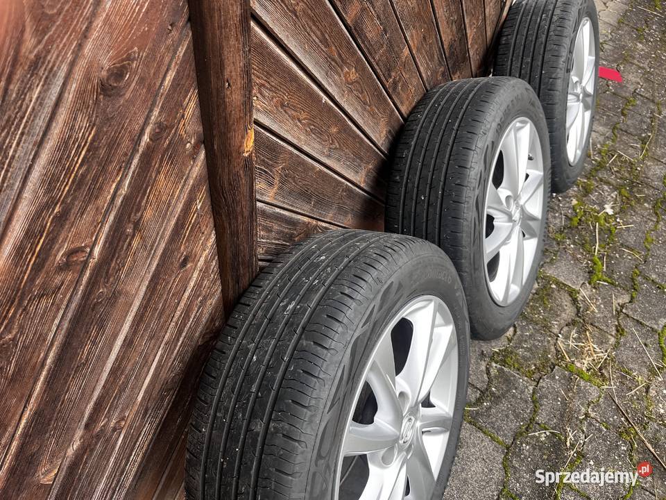 Alufelgi z Oponami Opel oryg 4x108 16 Corsa F Samochodowe Góra