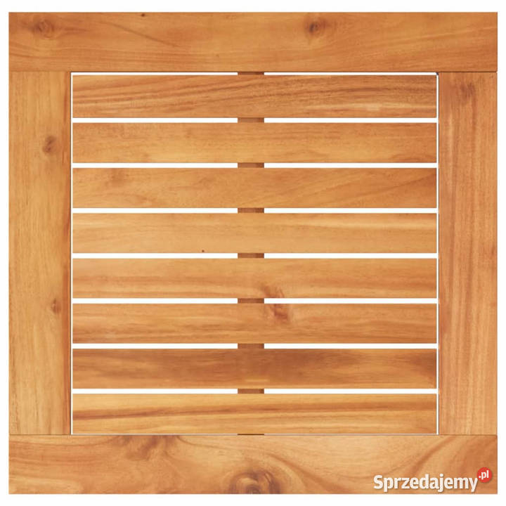Stolik ogrodowy czarny 38x38x42 polirattan i mazowieckie Warszawa