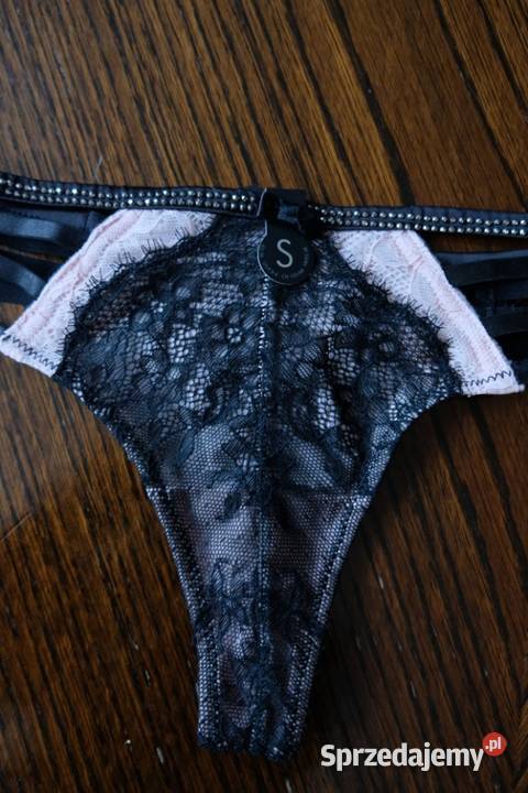 czarne majtki stringi Censored Yorker 36 S pas Inna marka Toruń