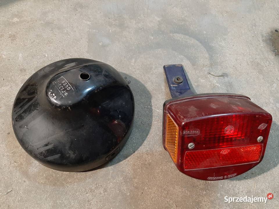 przednia i tylna lampa do motocykla Mińsk Ural Poznań sprzedam