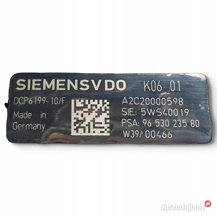 POMPA WTRYSKOWA paliwa Ford S 20 TDCI 9653023580 lubelskie