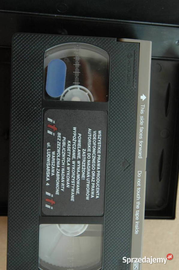 Oryginalny Film VHS Mistrz kierownicy ucieka Gdańsk