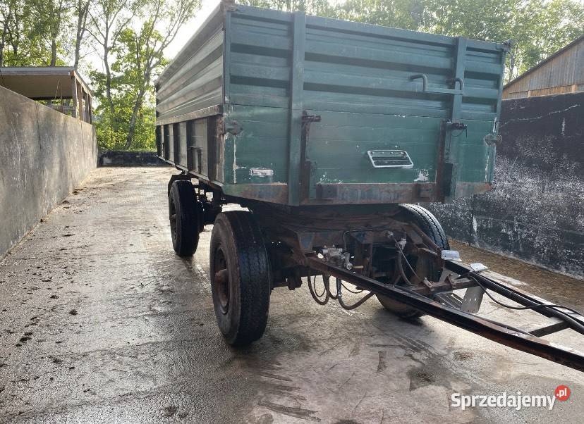 Przyczepa 12 ton z papierami sprzedam