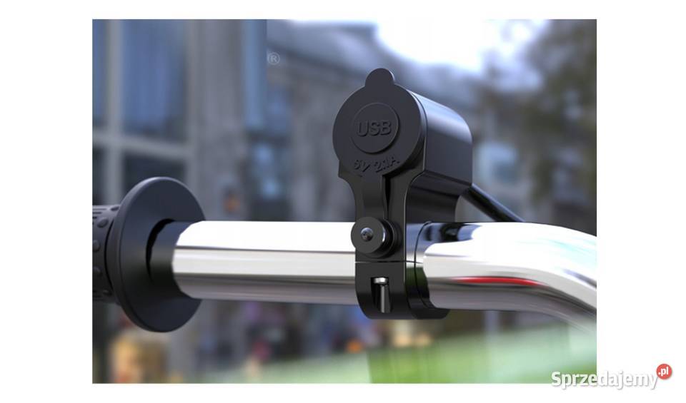 ŁADOWARKA USB DO MOTOCYKLA Z METALU NA Mysłowice