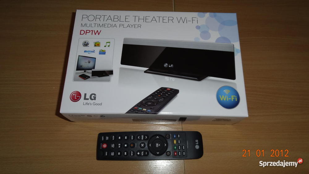ODTWARZACZ MULTIMEDIALNY LG DP1W WIFI HD Poznań