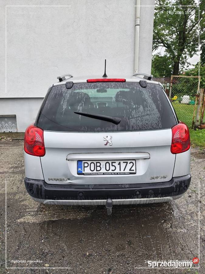 Peugeot 207 sw 2008 hak czytać opis proszę 207 Kalsk