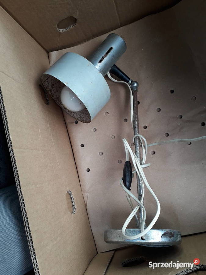Lampka biurkowa vintage mazowieckie Warszawa sprzedam