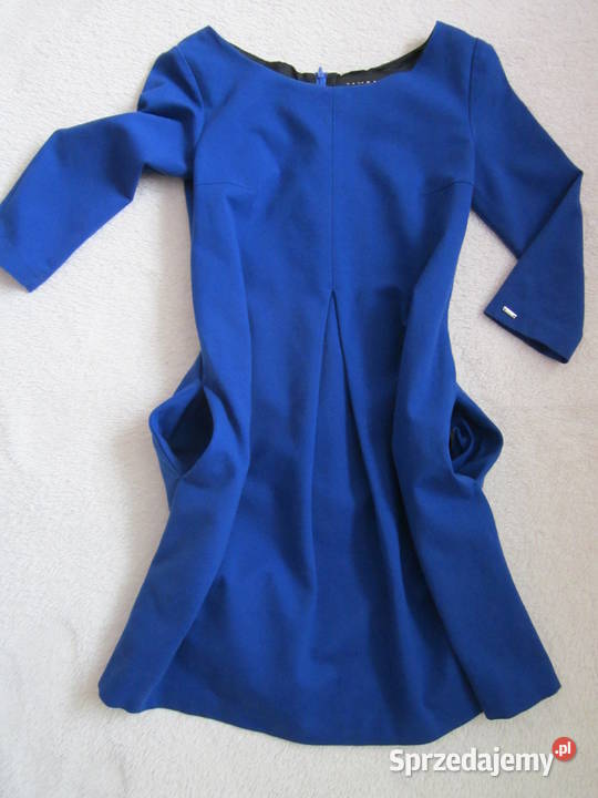 Simple Urban Pieces sukienka chabrowa niebieska Dębica