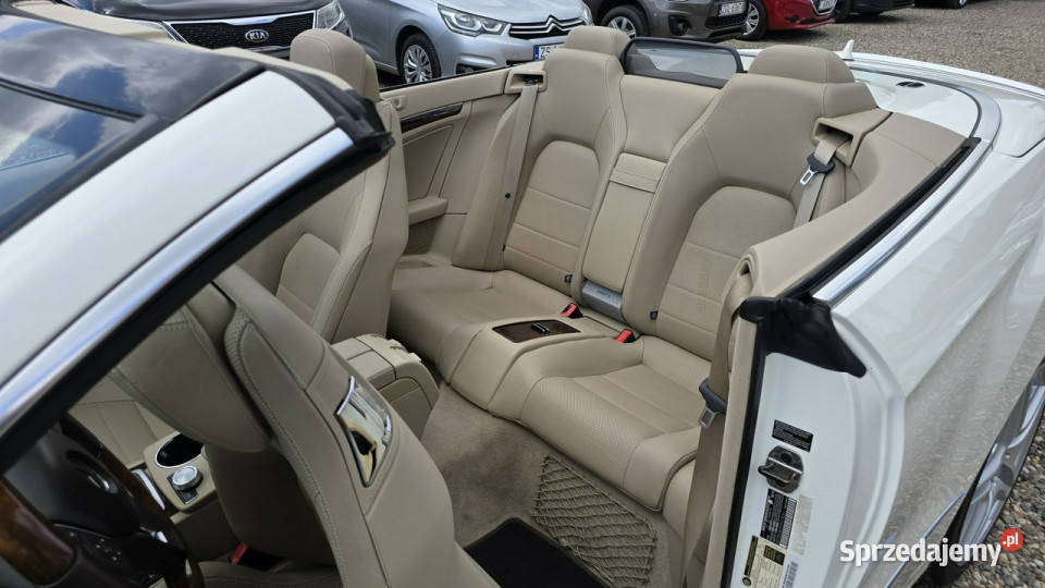 Mercedes E 350 Cabrio HarmanKardon W212 2009 kurtyny powietrzne zachodniopomorskie