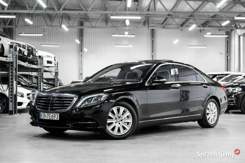 Mercedes S 500 4Matic Long 47 V8 455 Salon Head nieuszkodzony małopolskie Węgrzce