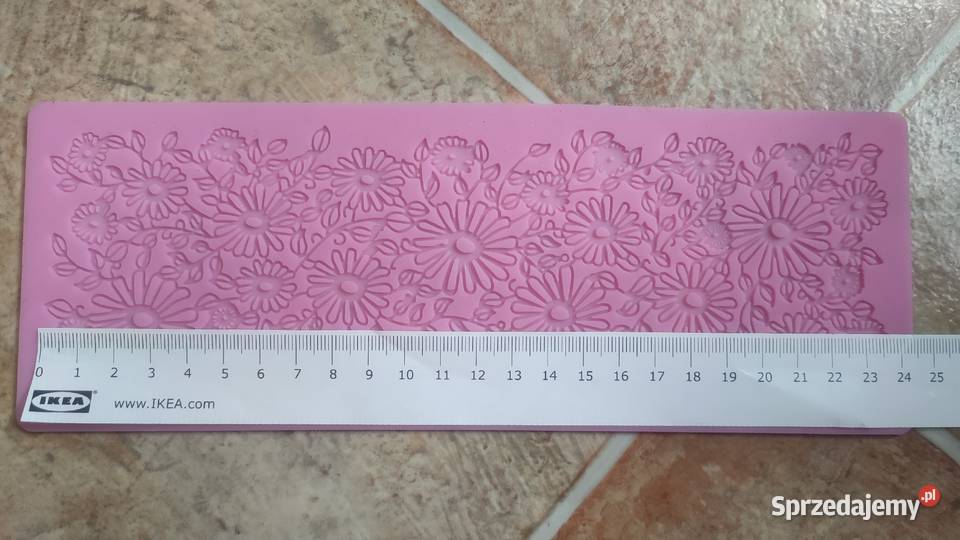 Forma foremka silikonowa koronka koronkowa Tarnowskie Góry