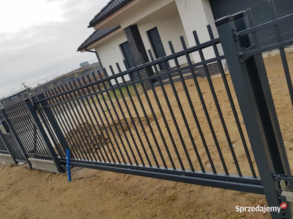 Brama przesuwna 400x120 PRINCE ogrodzenia bramy Ostrów Wielkopolski