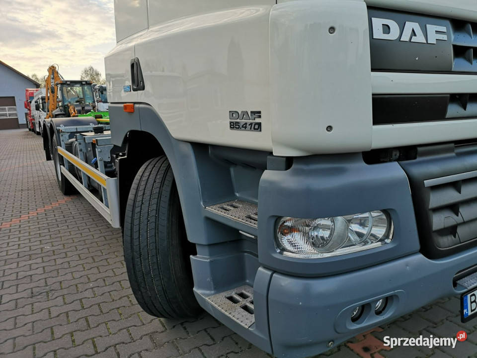 DAF CF 85410 ATE Hakowiec 6x2 Skibicki 250 z Daleszyce