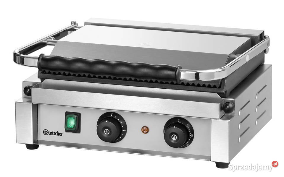 Grill kontaktowy panini gładkoryflowany z Gastronomia Częstochowa
