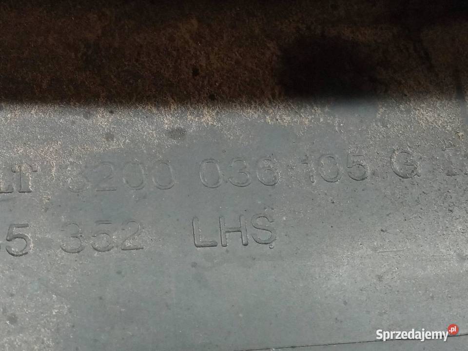 LISTWA DRZWI LEWY TYŁ VIVARO A 8200036105 osobowe