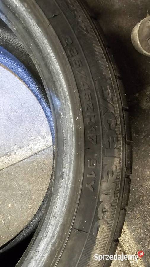 Dwie opony Goodyear Excellence 22545 ZR17 17cale Opony śląskie Rybnik
