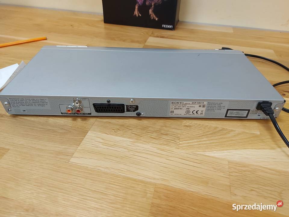 Odtwarzacz DVD Sony DVPNS318 Sony Chorzów