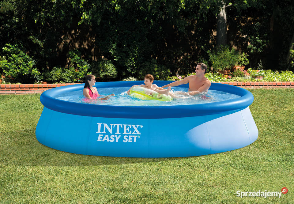 Basen z pompą EASY SET 396X84 Intex 28142NP Poznań
