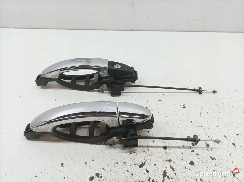 KLAMKA ZEWNĘTRZNA LEWA PRZÓD LEWA TYŁ KOMPLET