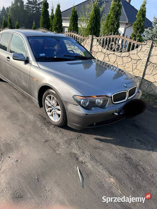 BMW e65 30 d uszkodzone Czarna Woda