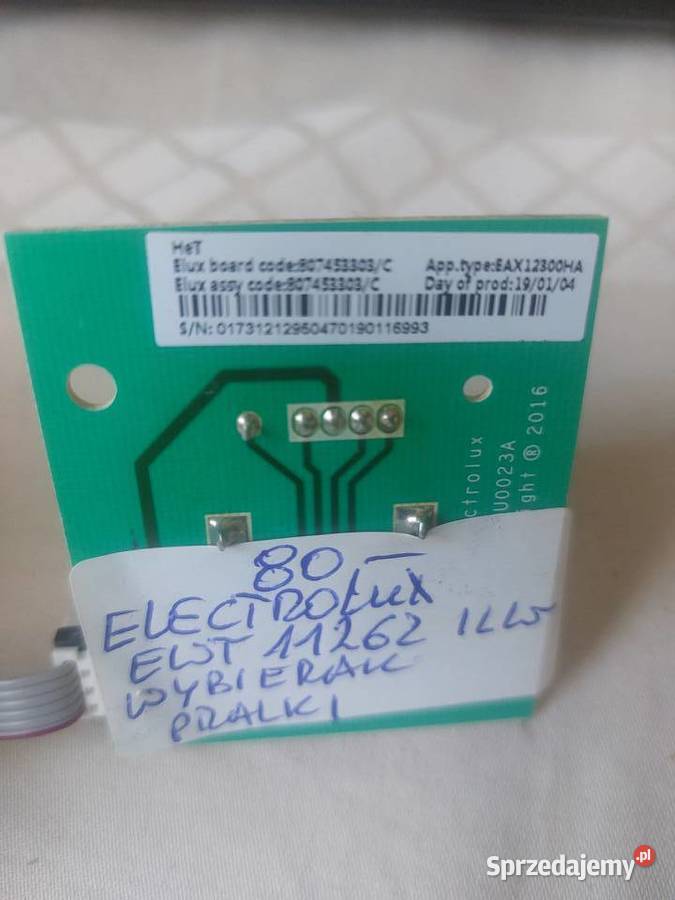 ELECTROLUX EWT 11262 ILW WYBIERAK PRALKI wolnostojące Nowy Sącz