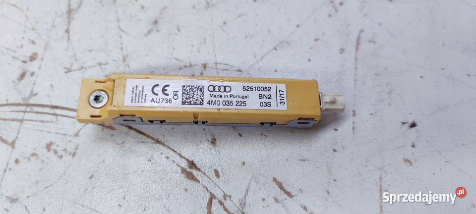 WZMACNIACZ ANTENOWY AUDI Q7 4M 4M0035225 Sprzęt audio fabryczny śląskie Przystajń sprzedam