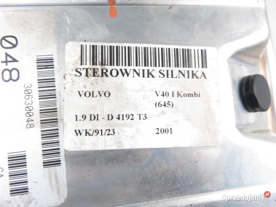 STEROWNIK VOLVO V40 I 19 DI 0281010441 osobowe