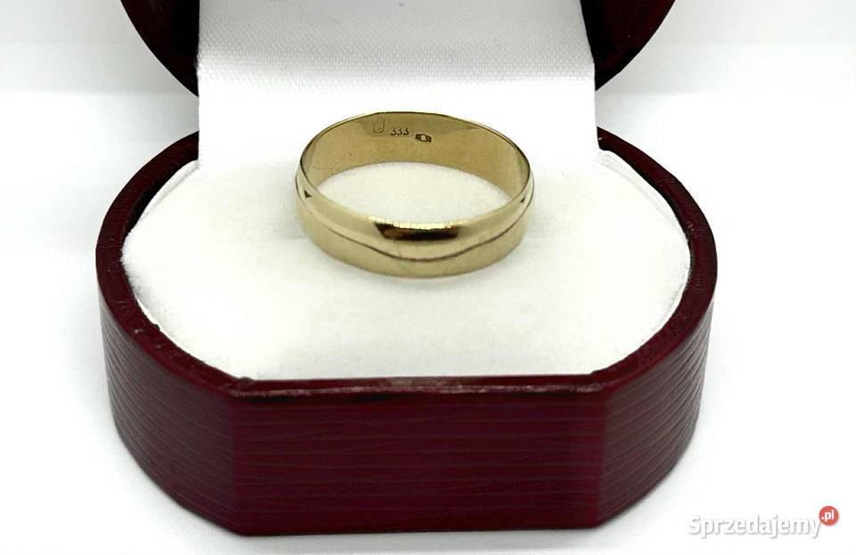 Złota obrączka pr333 374g R25 Elbląg sprzedam