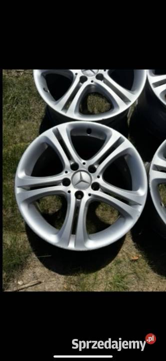 Alufelgi Mercedes 17 5x112 A B VITO W203 W204 aluminiowe Krępiec