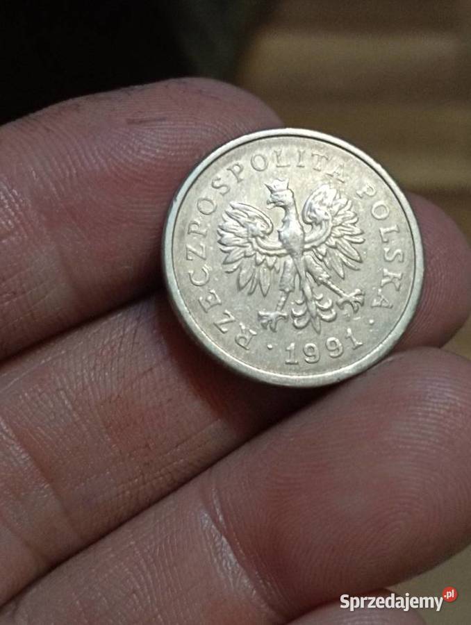 Sprzedam druga monete 1 zloty 1991r