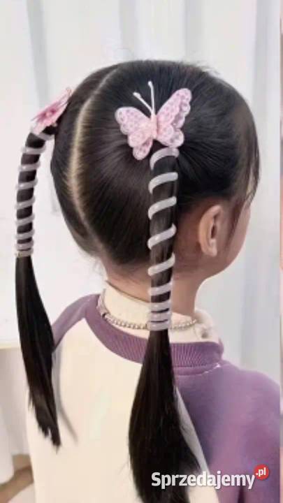 Gumki do włosów Motylek 1para Piaseczno