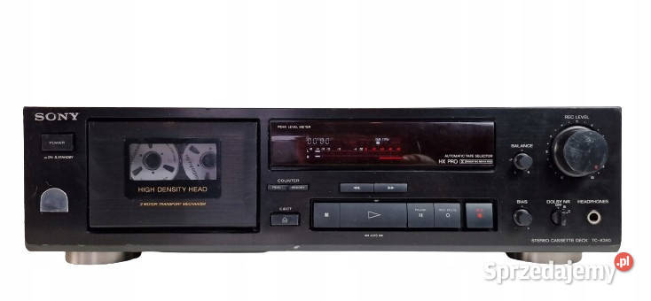 magnetofon SONY Cassette Deck TC K 390 TCK390 Międzychód