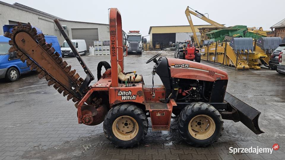 Koparka łańcuchowa Ditch Witch RT45 Sochaczew