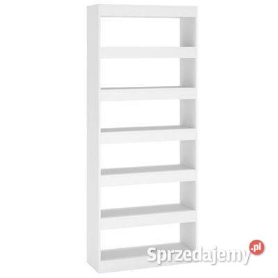 vidaXL Regał na książkiprzegroda biały 80x30x198 Warszawa sprzedam