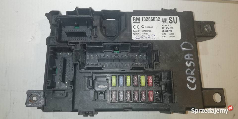 BSIGM13286032 Opel Corsa D r0614 Układ elektryczny Piotrków Trybunalski