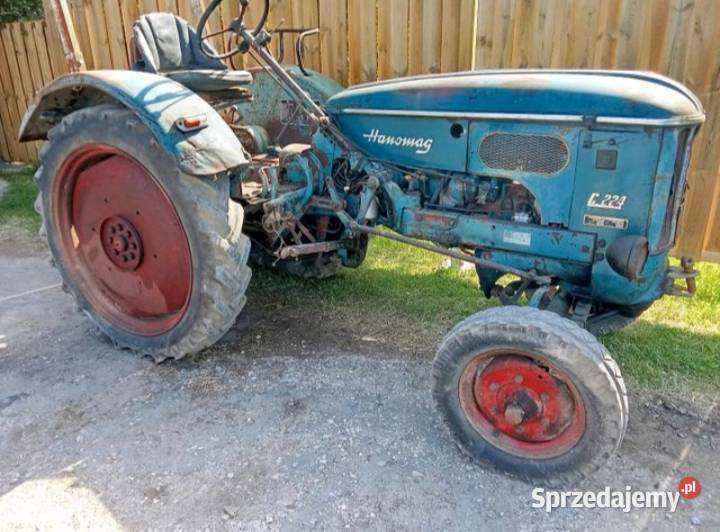 Traktor Ciągnik Hanomag 224 1960 z Niemiec Rumia