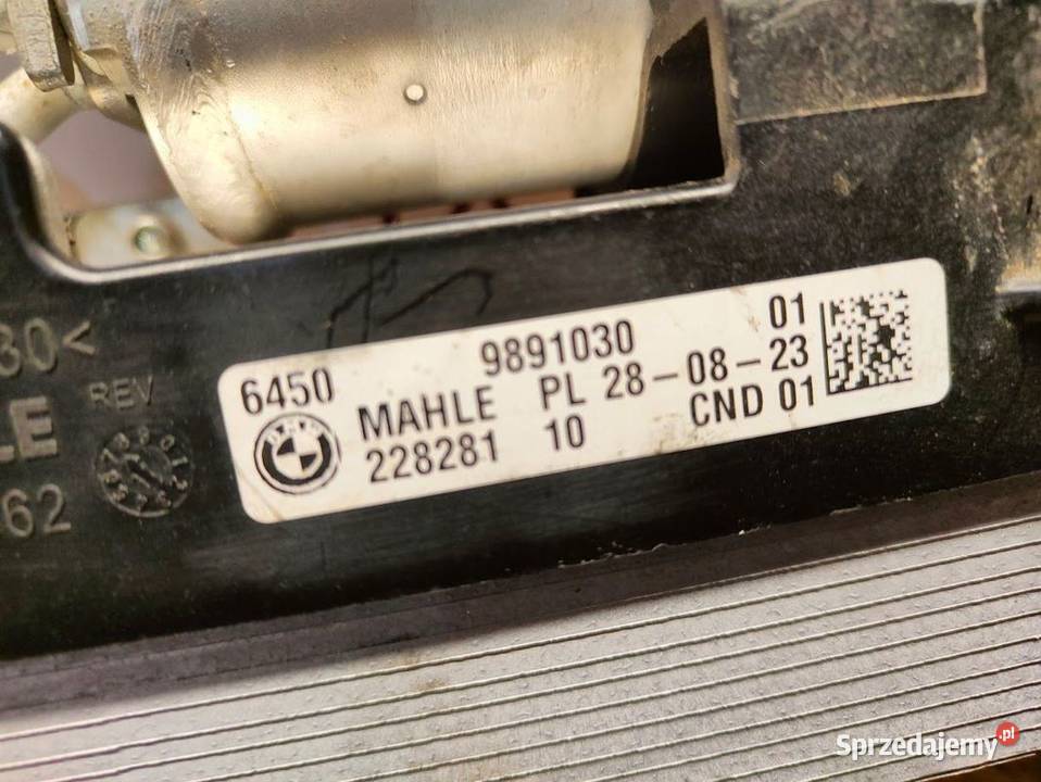 Skraplacz Klimatyzacji BMW 5 G30 G31 9891030 osobowe Pleszew