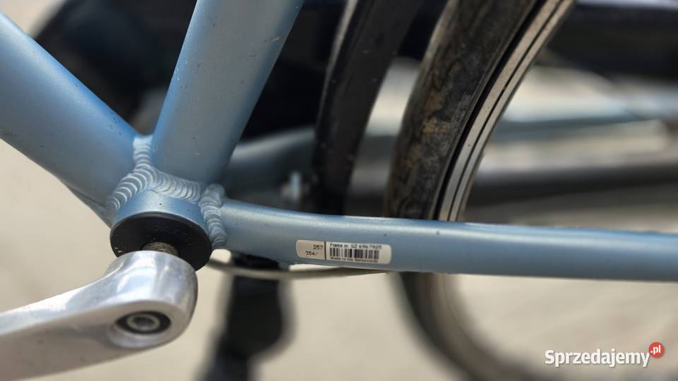 Rower gazelle Paris plus damka holenderka led