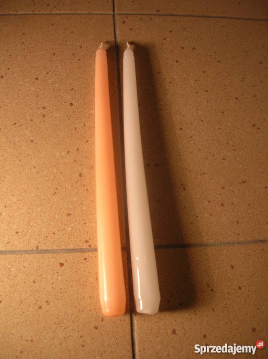 Świeczka stożkowa 32 świeca barwiona lakier 159 śląskie Siewierz